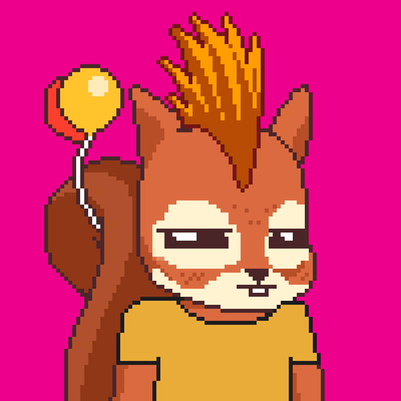 Pixel Squirrels #1077